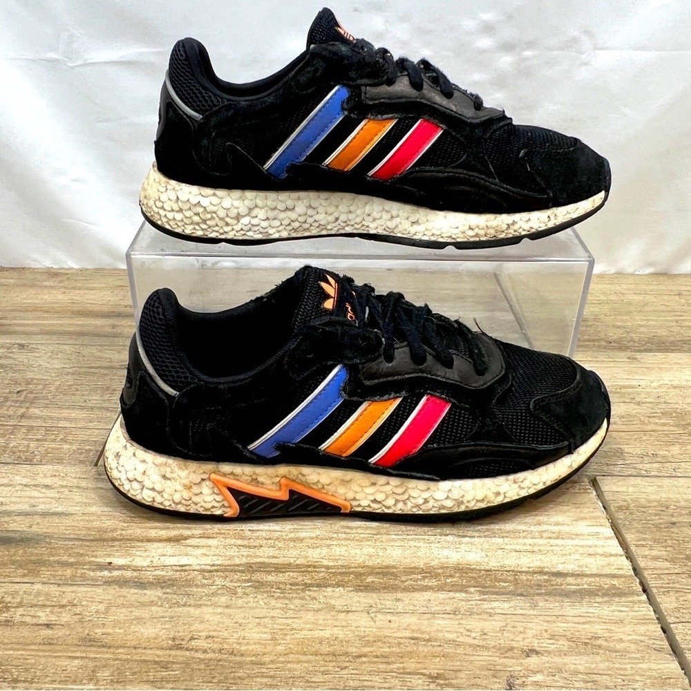 Adidas Tresc Run EF0768 Black Running Shoes Sneakers Rare  Mens 9.5